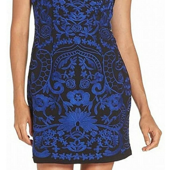 Foxiedox cocktail embroidered dress size 6